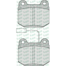 05P434 LPR Комплект тормозных колодок, дисковый тормоз