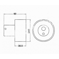 ITB-6104 IPS Parts Устройство для натяжения ремня, ремень грм