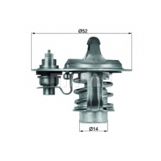 TX 76 88D MAHLE Термостат, охлаждающая жидкость