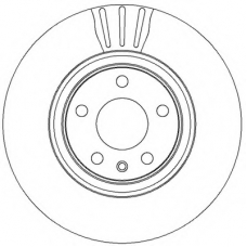 562271BC BENDIX Тормозной диск