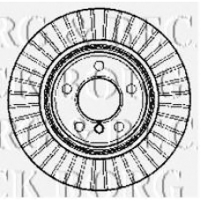 BBD4417 BORG & BECK Тормозной диск