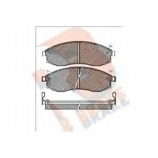 RB1179 R BRAKE Комплект тормозных колодок, дисковый тормоз