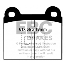 DP194 EBC Brakes Колодки тормозные