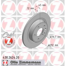 430.2624.20 ZIMMERMANN Тормозной диск