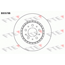 BS3570B FTE Тормозной диск