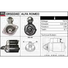 DRS0340 DELCO REMY Стартер