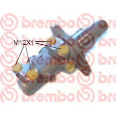 M 06 017 BREMBO Главный тормозной цилиндр