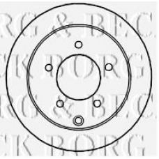 BBD4753 BORG & BECK Тормозной диск