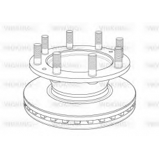 NSA1162.20 WOKING Тормозной диск
