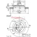 24963 METZGER Тормозной диск