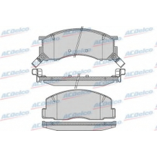 AC0581126D AC Delco Комплект тормозных колодок, дисковый тормоз