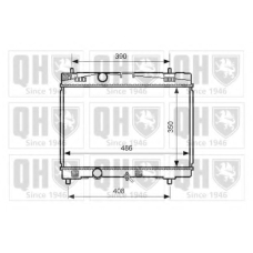 QER2610 QUINTON HAZELL Радиатор, охлаждение двигателя