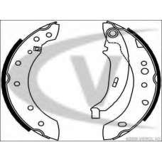 V42-4134 VEMO/VAICO Комплект тормозных колодок