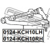 0124-KCH10LH FEBEST Рычаг независимой подвески колеса, подвеска колеса
