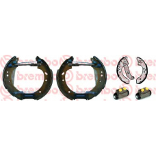 K 24 046 BREMBO Комплект тормозных колодок