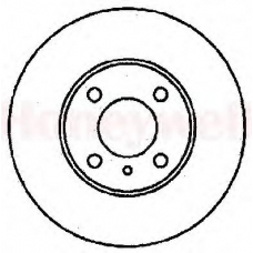 561266B BENDIX Тормозной диск
