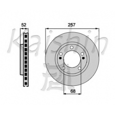 CBR105 KAISHIN Тормозной диск