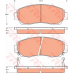 GDB7727 TRW Комплект тормозных колодок, дисковый тормоз