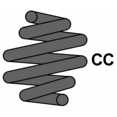 9982511 DIEDERICHS Пружина ходовой части