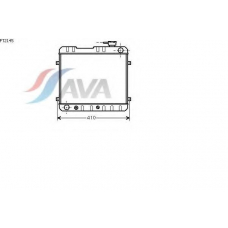 FT2145 AVA Радиатор, охлаждение двигателя