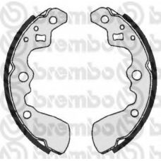 S 79 501 BREMBO Комплект тормозных колодок