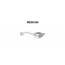 ME50184 VENEPORTE Глушитель выхлопных газов конечный