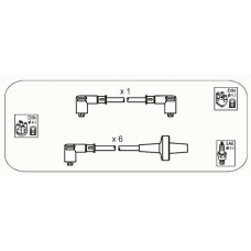 VL5 JANMOR Комплект проводов зажигания