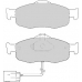 FD6475N NECTO Комплект тормозных колодок, дисковый тормоз