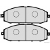 J3601095 HERTH+BUSS JAKOPARTS Комплект тормозных колодок, дисковый тормоз