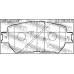0101-ACV30F FEBEST Комплект тормозных колодок, дисковый тормоз