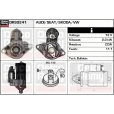 DRS0241 DELCO REMY Стартер