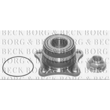 BWK668 BORG & BECK Комплект подшипника ступицы колеса