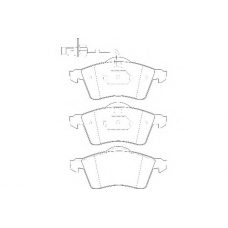 WBP21883A WAGNER LOCKHEED Комплект тормозных колодок, дисковый тормоз