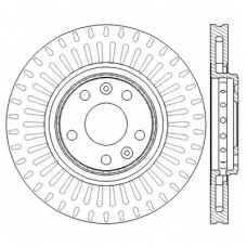 562596BC BENDIX Тормозной диск