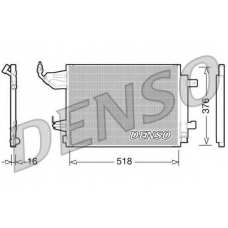 DCN16001 DENSO Конденсатор, кондиционер