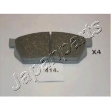 PA-414AF JAPANPARTS Комплект тормозных колодок, дисковый тормоз