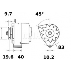 MG 94 MAHLE Генератор