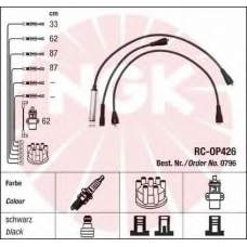0796 NGK Комплект проводов зажигания