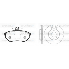 80343.00 WOKING Комплект тормозов, дисковый тормозной механизм