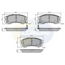 CBP3229 COMLINE Комплект тормозных колодок, дисковый тормоз