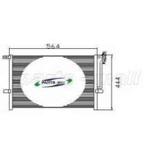 PXNCV-004 Parts mall Конденсатор, кондиционер