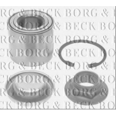 BWK1112 BORG & BECK Комплект подшипника ступицы колеса