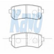 BP-4018 KAVO PARTS Комплект тормозных колодок, дисковый тормоз