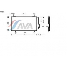 AU5147 AVA Конденсатор, кондиционер