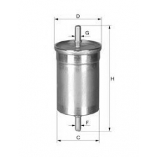 XB223 UNIFLUX FILTERS Топливный фильтр