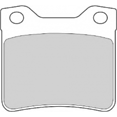 FD6865N NECTO Комплект тормозных колодок, дисковый тормоз