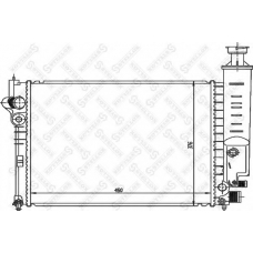 10-25104-SX STELLOX Радиатор, охлаждение двигателя