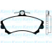 BP-5516 KAVO PARTS Комплект тормозных колодок, дисковый тормоз