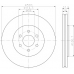 MDC1834 MINTEX Тормозной диск