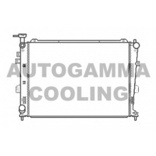 104839 AUTOGAMMA Радиатор, охлаждение двигателя